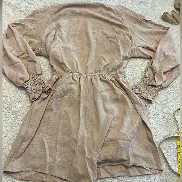 NWOT Tie Knot Long Sleeve Romper - Picture 11 of 12